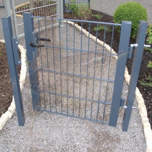 Gartentor 1-flgl. 1000x0600 mm anthrazit, LGT 1