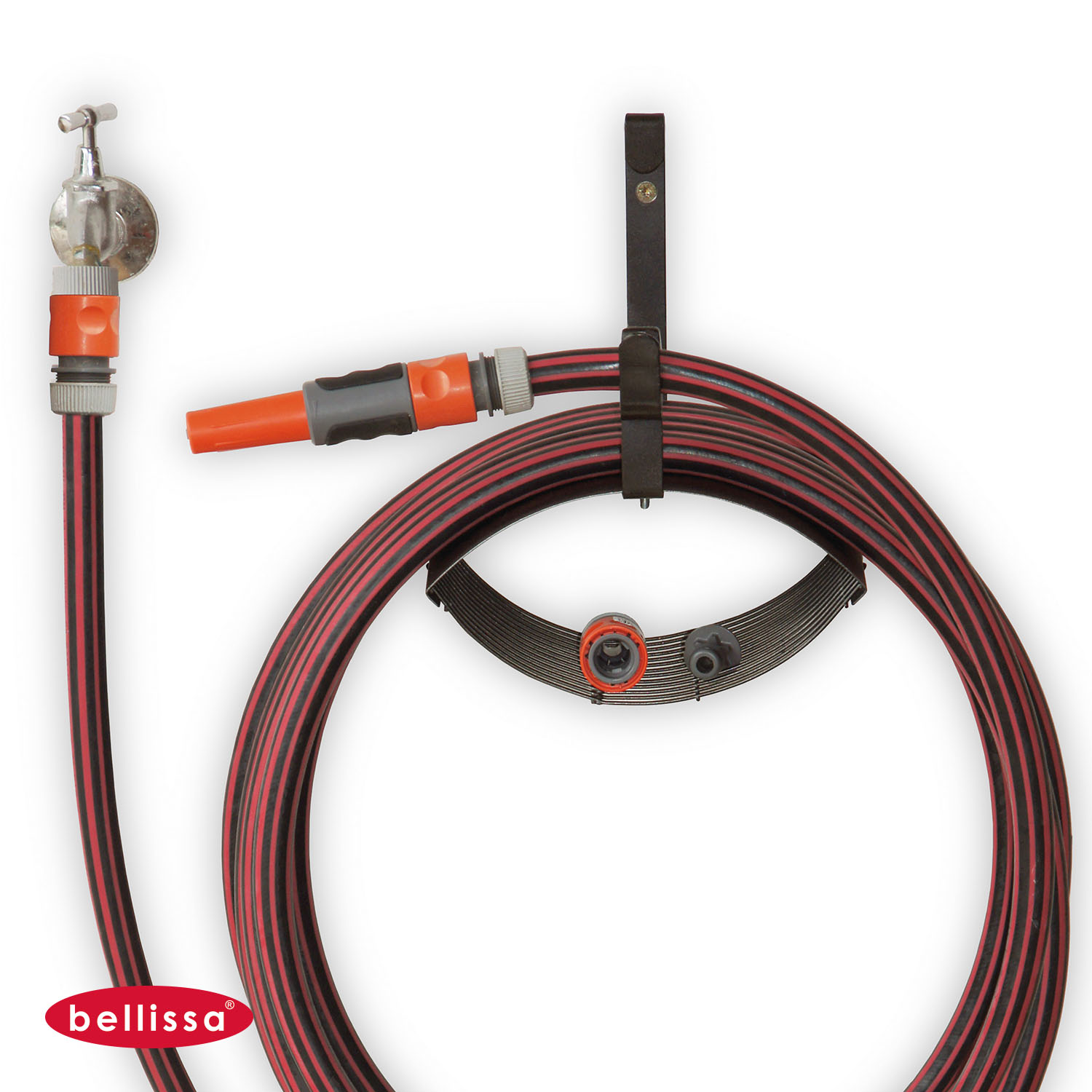 Schlauchhalter für Gabionen in Form