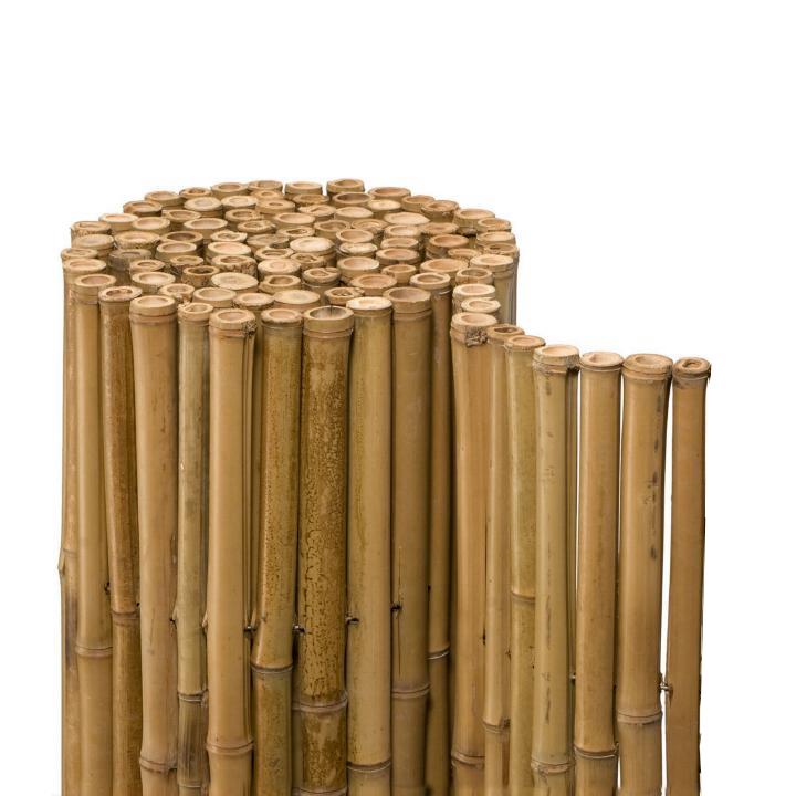 Sichtschutzmatte Bambus Natur 1800 mm - 2,5 m