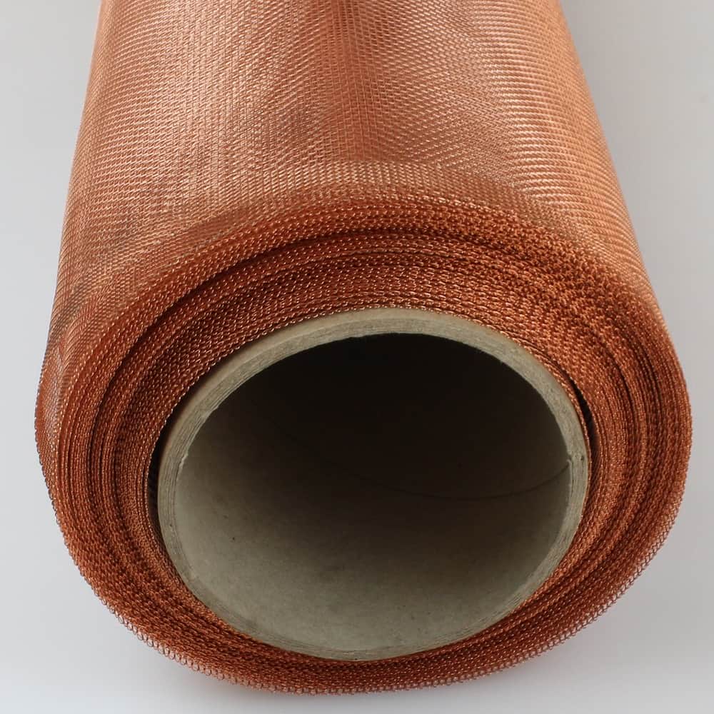 Fliegengitter 1000 mm, Kupfer, Rolle á 25,00 lfm