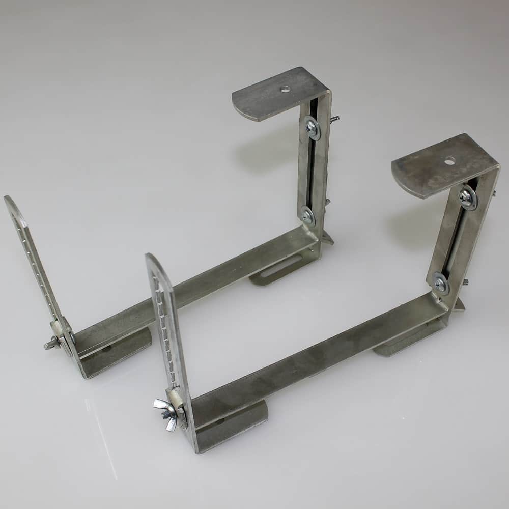 Blumenkastenhalter bis 30 kg 1-fach verzinkt Wandmontage
