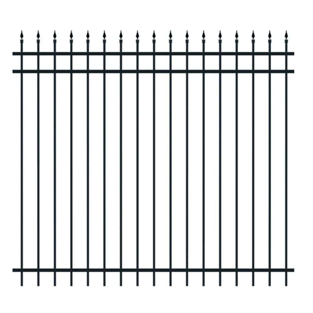 Zaun SCHWARZWALD Gitter 1800 mm schwarz