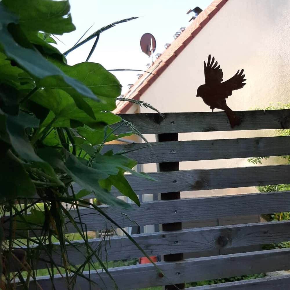Rost Vogel Typ F - Dompfaff fliegend zum Stecken