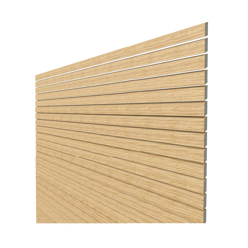 Sichtschutz ALU Rhombus 1800 x 1800 mm Optik Lärche