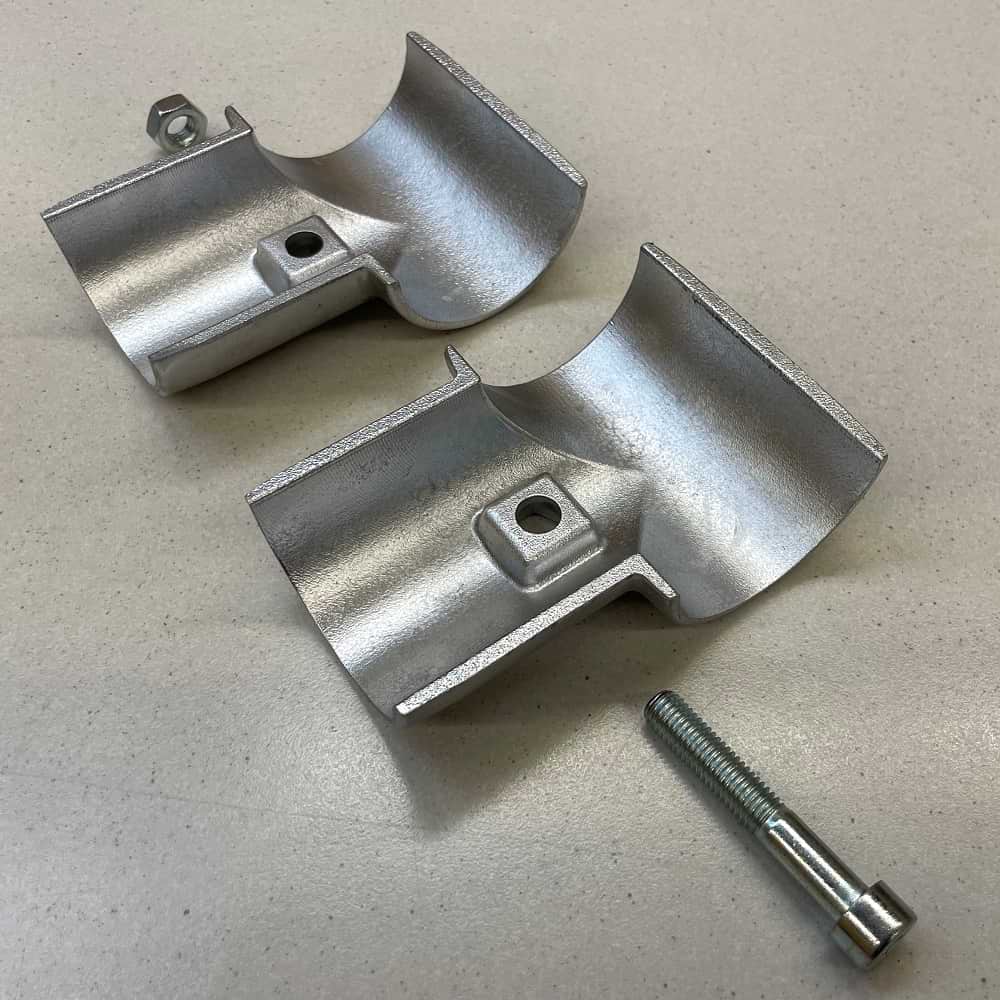 Barriere T-Stück 60 mm 2-tlg. Aluminium