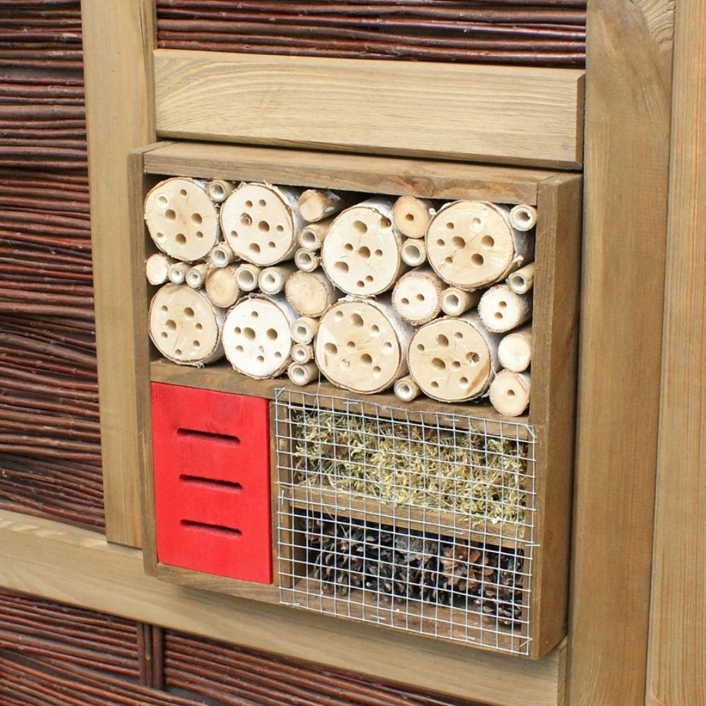Weidenzaun Labo Zubehör Insektenhotel Typ 1