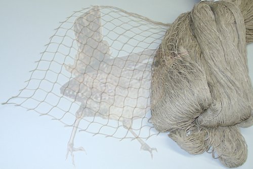 Vogelschutznetz 30x30x1,0 mm Hanffarben