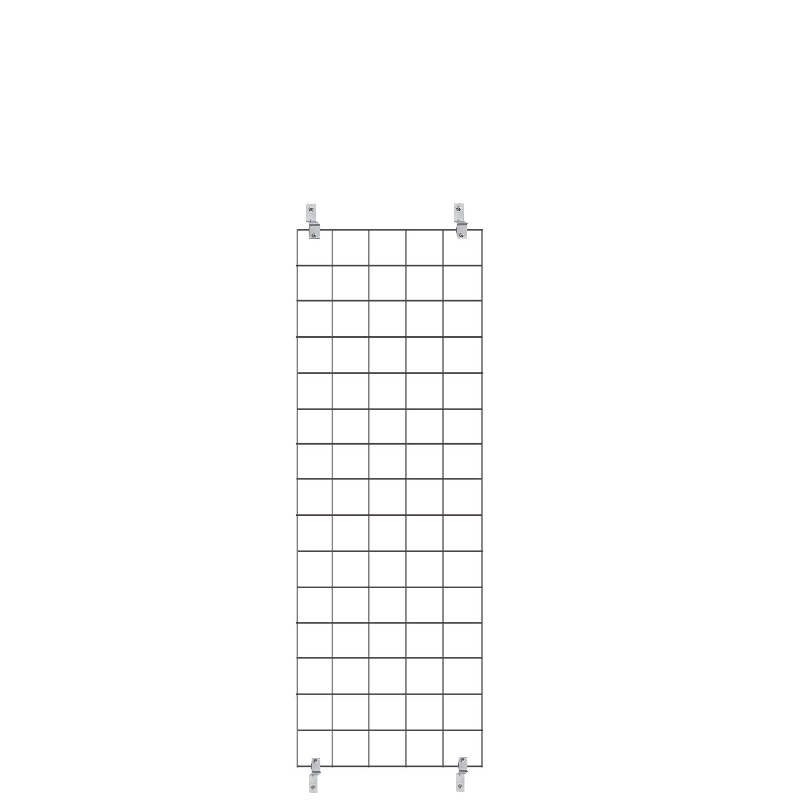 Spalier Wandmontage 500 x 1500 mm Zink-Aluminium