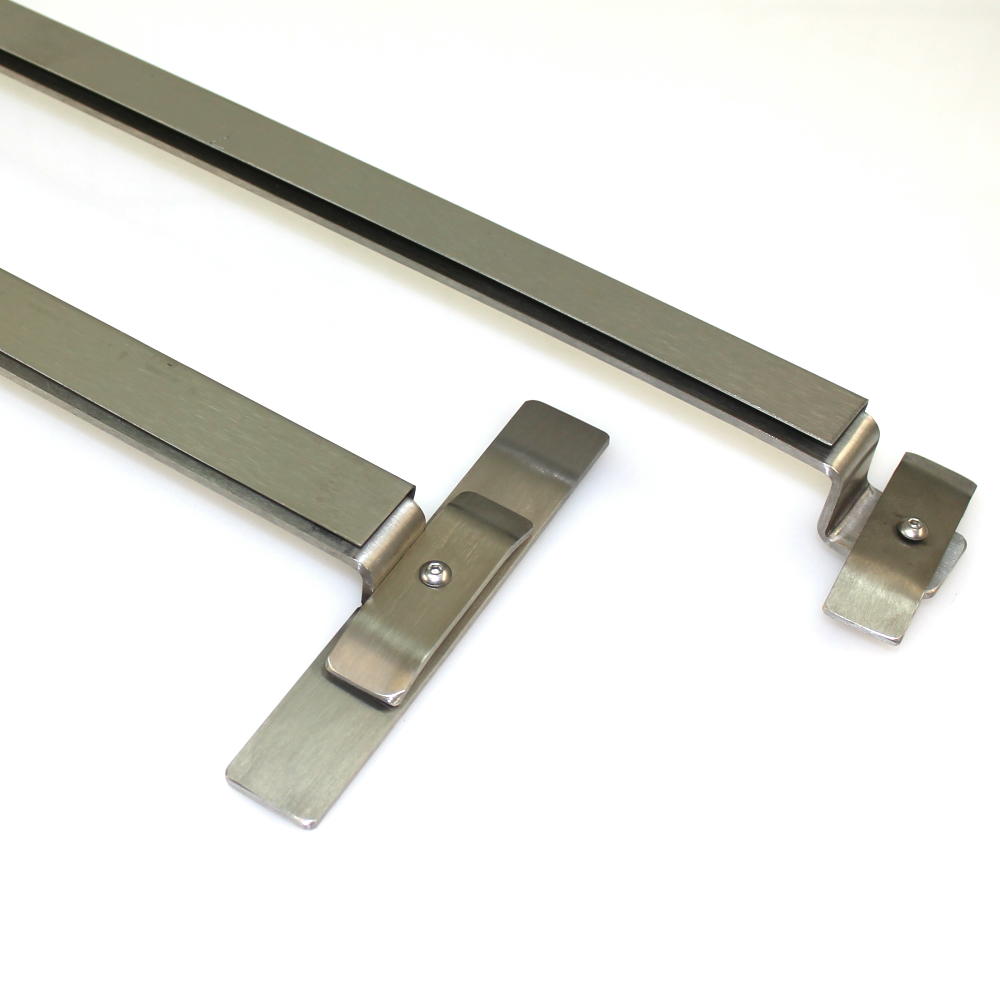 Eindrehhalterung Doppelstabmatte für Werbeschilder 1200 mm