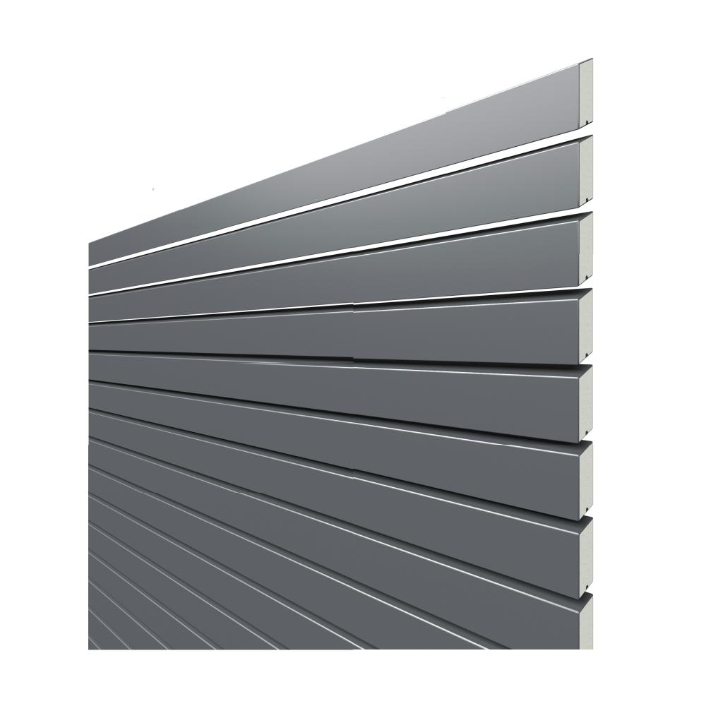 Sichtschutz ALU Rhombus 1800 x 1800 mm anthrazit