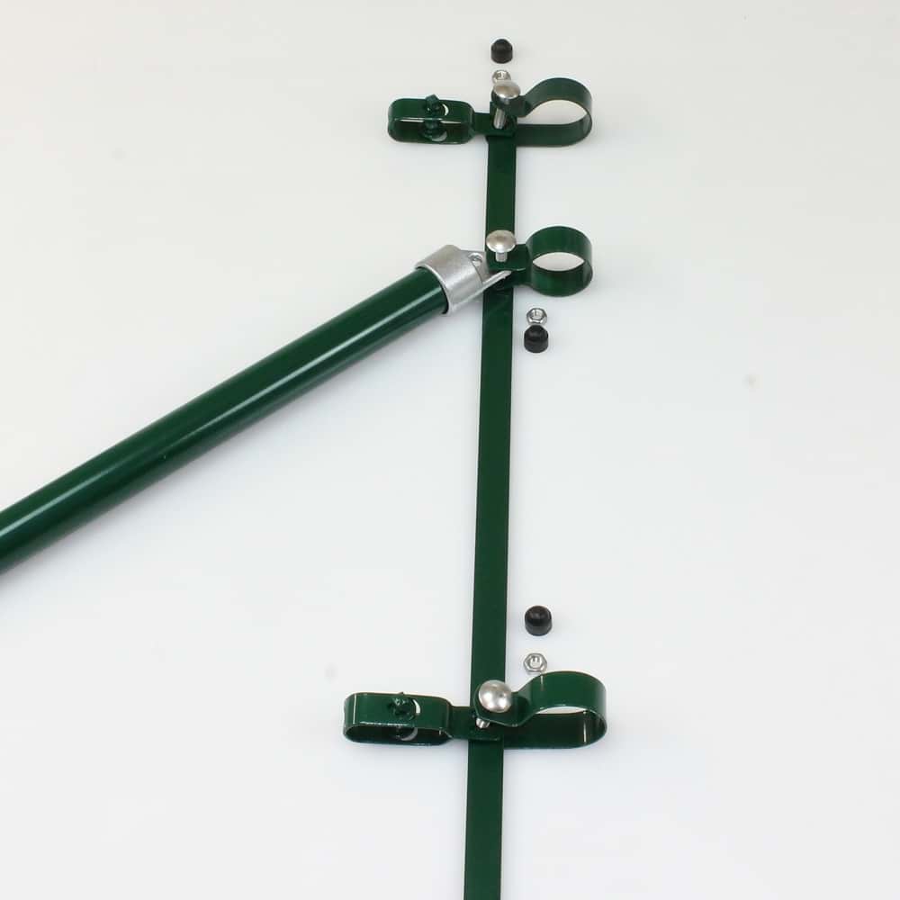 Zaunanschluss 0800mm für Pfosten Ø 60mm, Strebe Ø 34mm