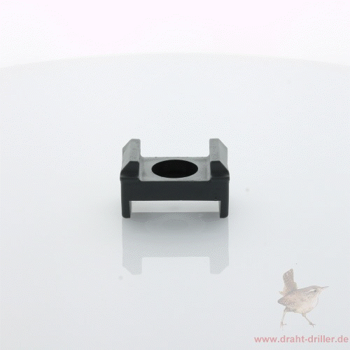 Geräuschdämmer für Pfosten anthrazit 40 mm
