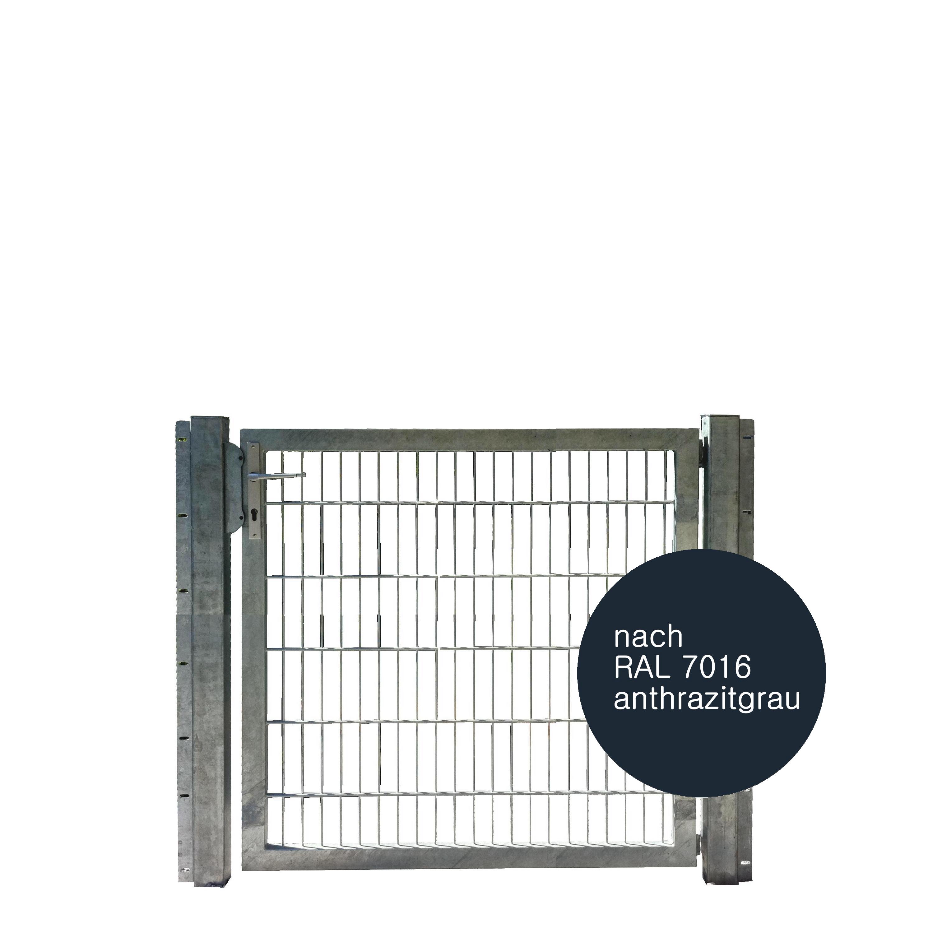 Tor 1-flgl. 1250x1200 mm anthrazit, IGT Vario