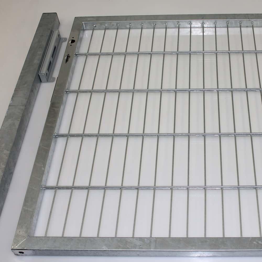 Drehflügeltor 1,20 x 1,00 m EGIDIA Metall verzinkt