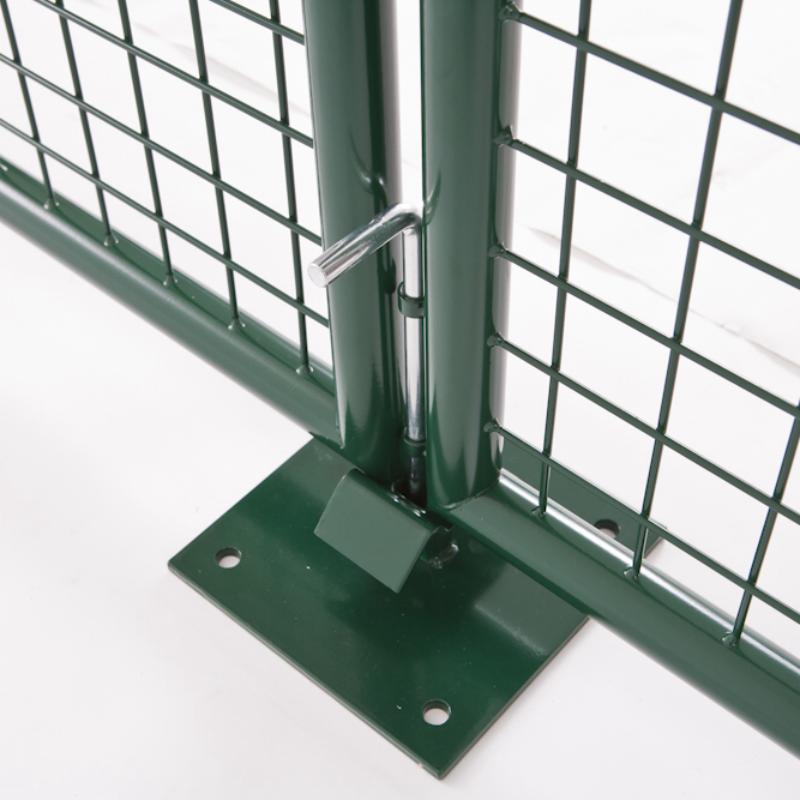 Gartentor 3000 x 1250 mm Topcolor S anthrazit - 2-flgl