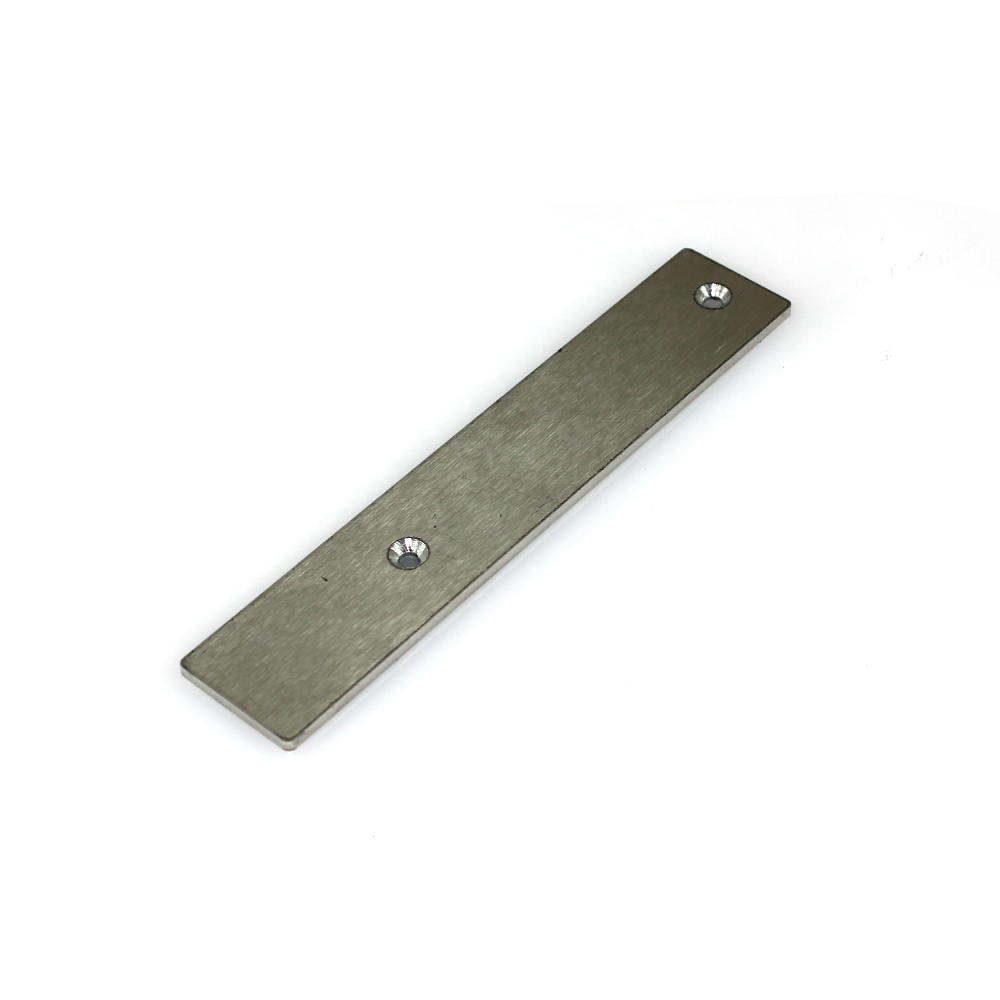 Blindschild Toranlagen Kurzschild Edelstahl