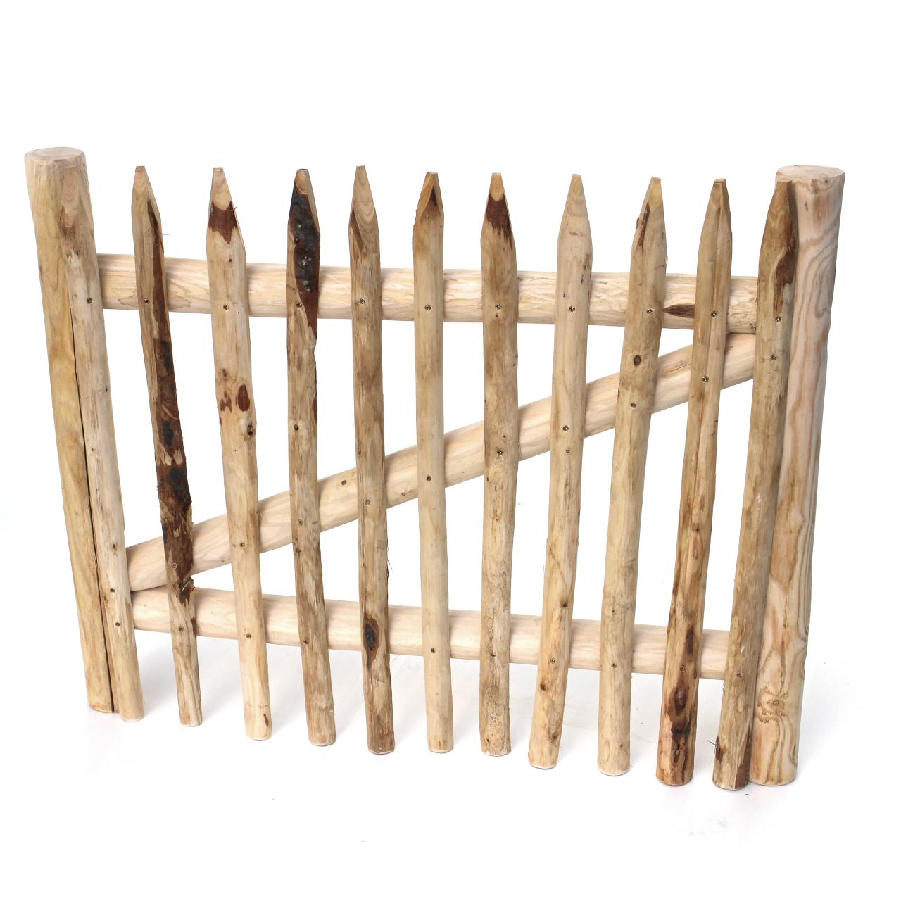 Holztor 1-flgl. 1000x0800 mm, Typ Premium, Anschlag links