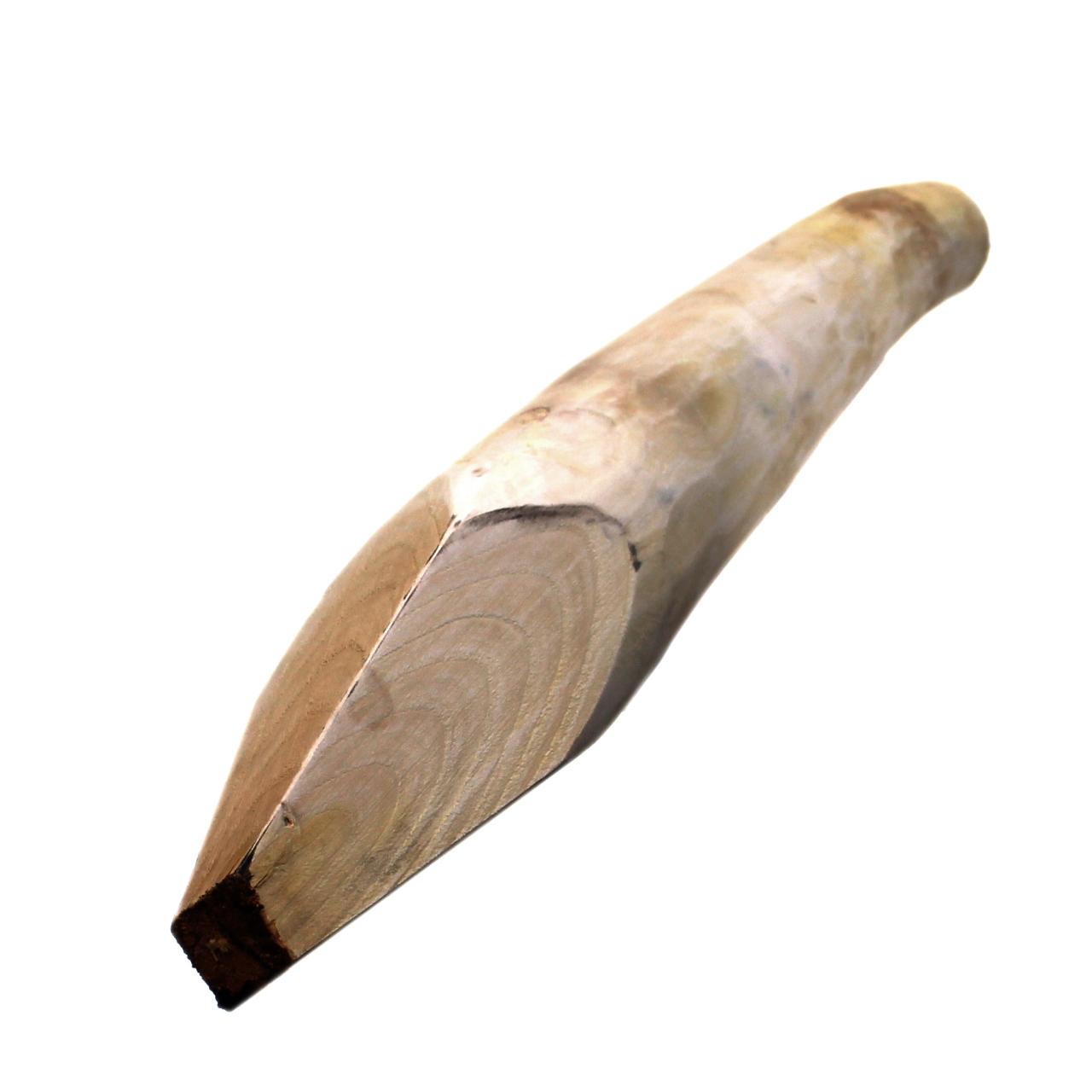 Staketenzaun 0800 mm Holzpfahl Kastanie 080/100 mm