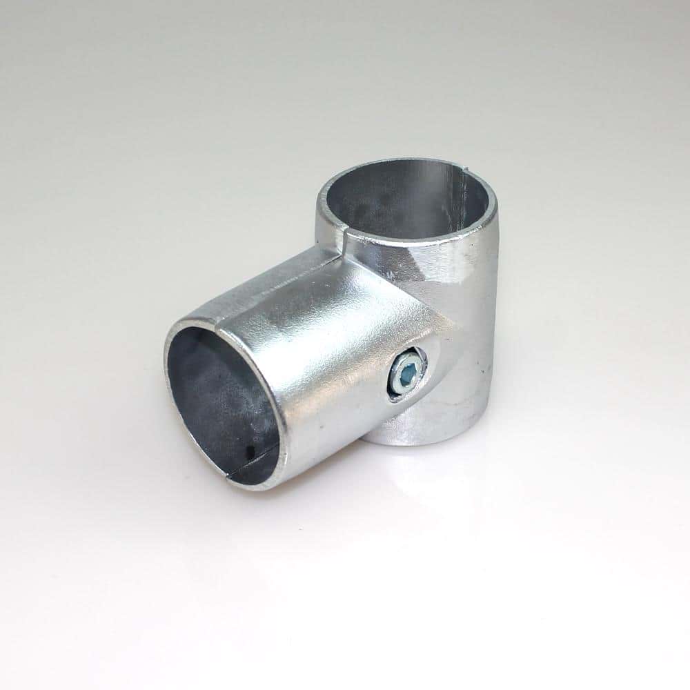 Barriere T-Stück 60 mm 2-tlg. Aluminium