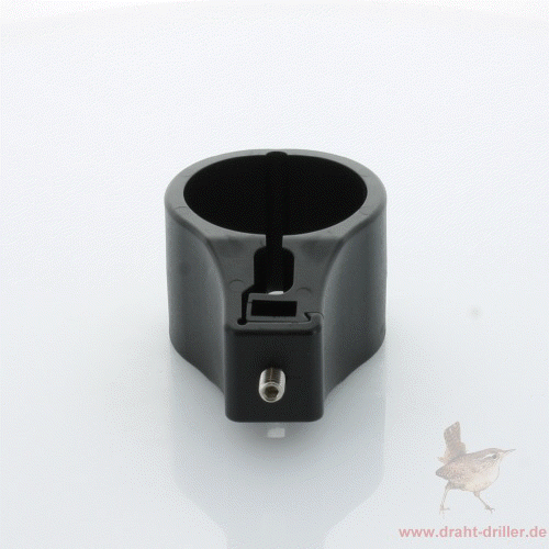 Schelle Ø 042 mm DINO Einfachschelle schwarz PRO