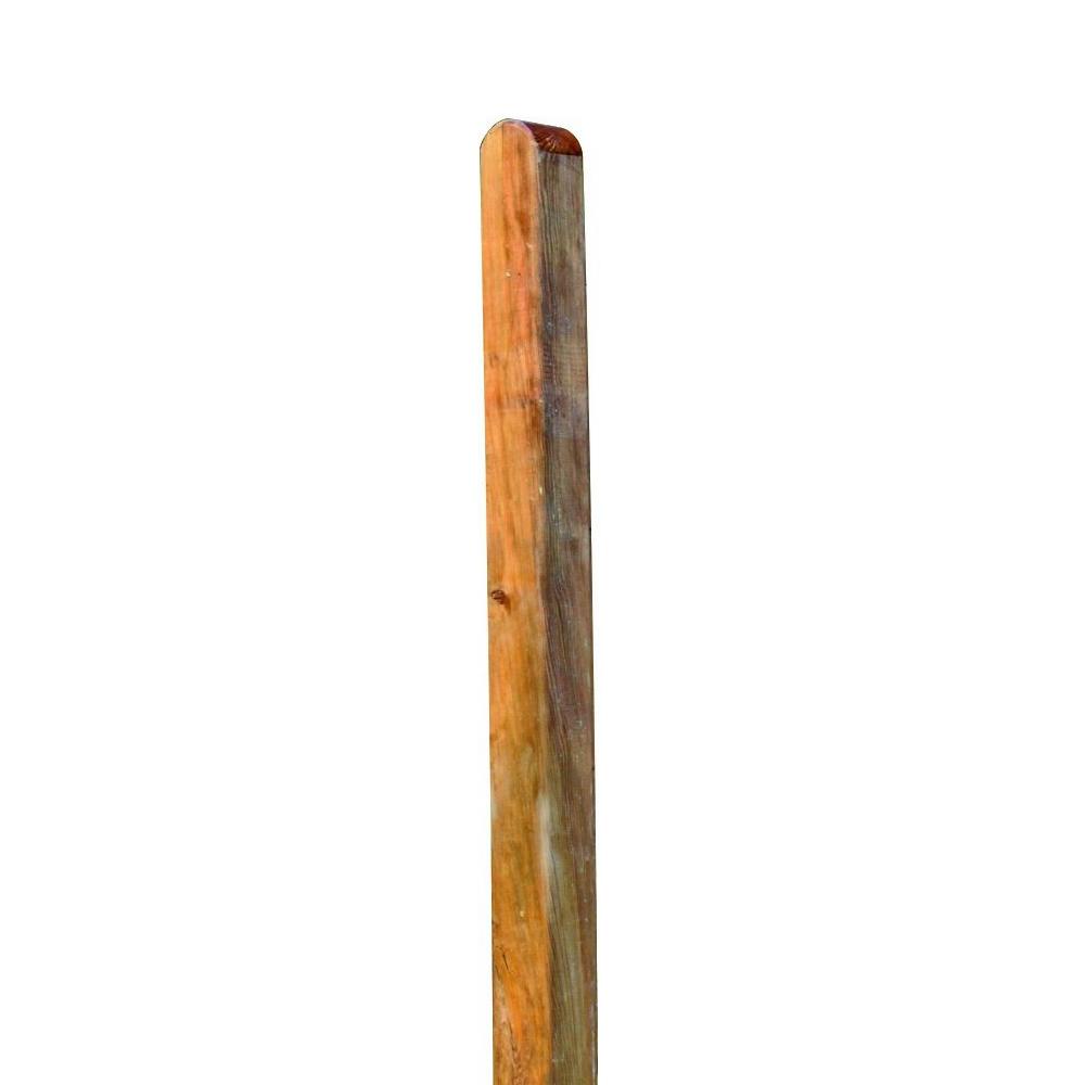 Holz Pfosten 90 x 90 x 1100 mm
