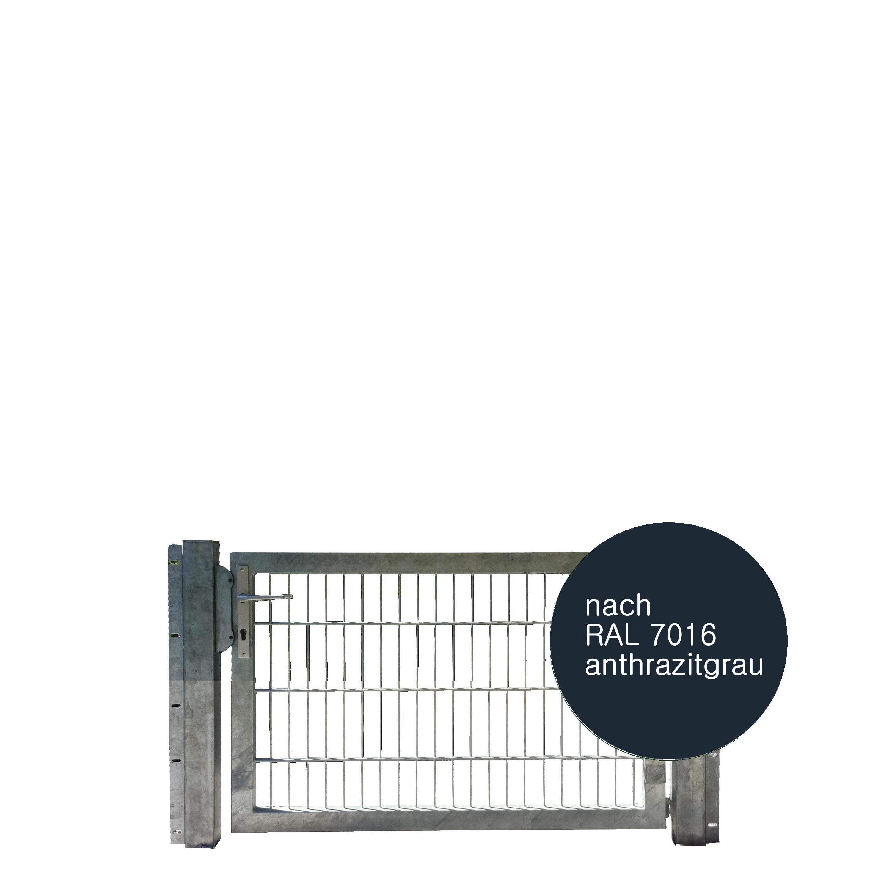 Tor 1-flgl. 1250x0800 mm anthrazit, IGT Vario