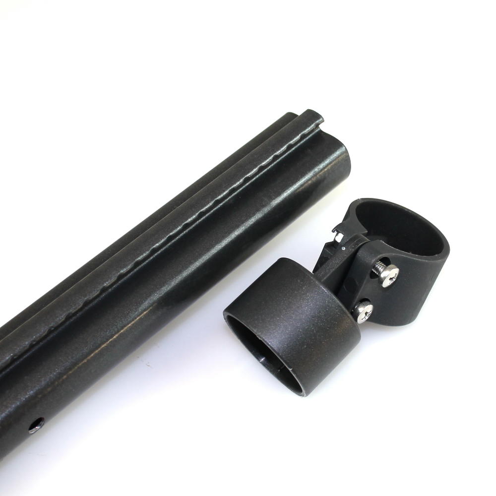 Bekaclip® Zaunhöhe 0600 mm Strebe Ø 48 mm anthrazit inkl. Schelle
