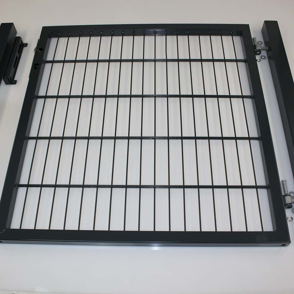 Drehflügeltor 1,00 x 1,00 m EGIDIA metall anthrazit
