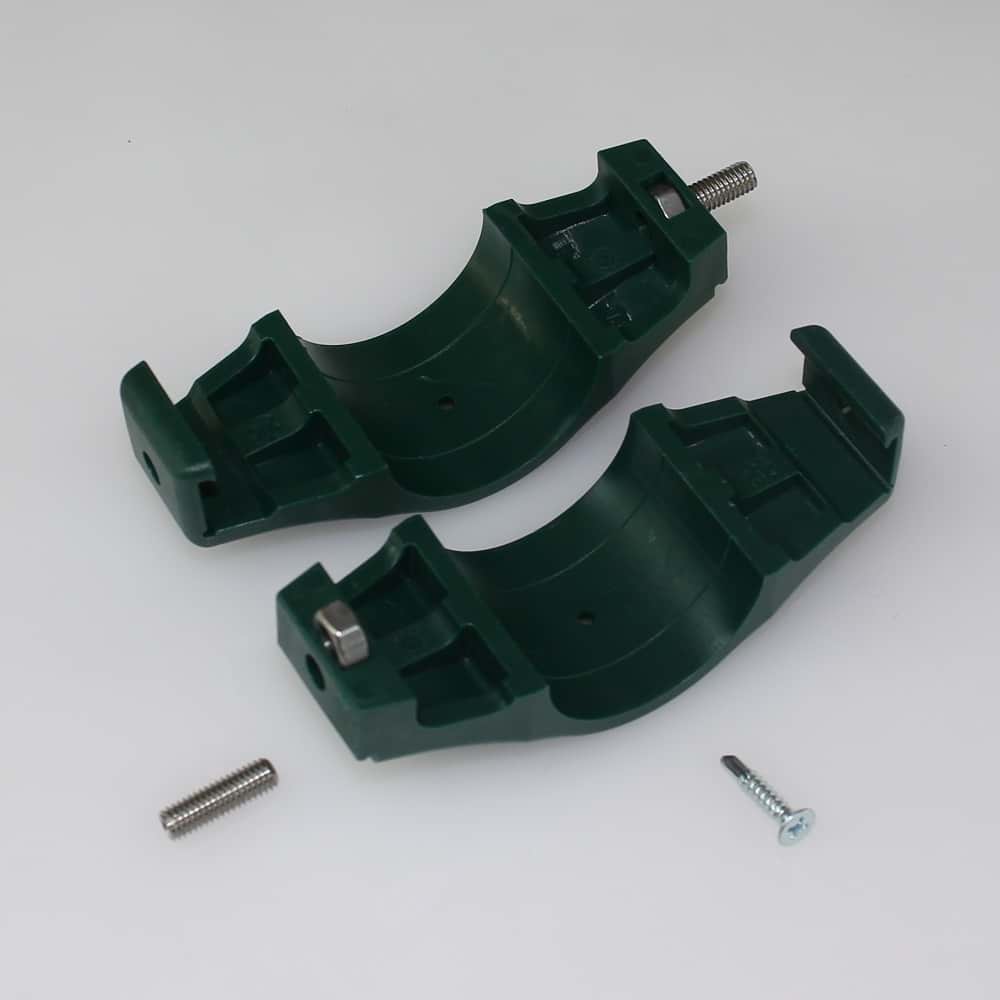 Schelle Ø 042 mm DINO Doppelschelle grün PRO