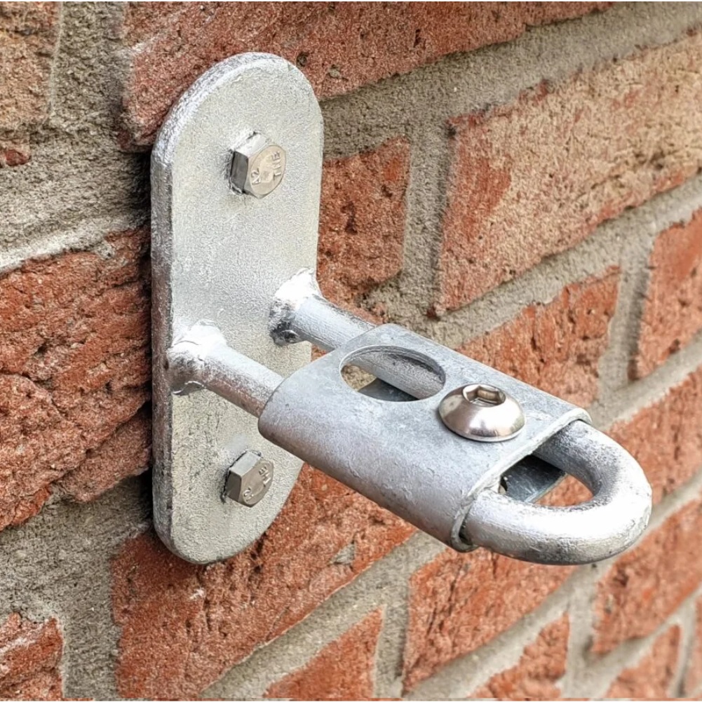 Wandhalter mit Klemmführung Anneau/Anno verzinkt