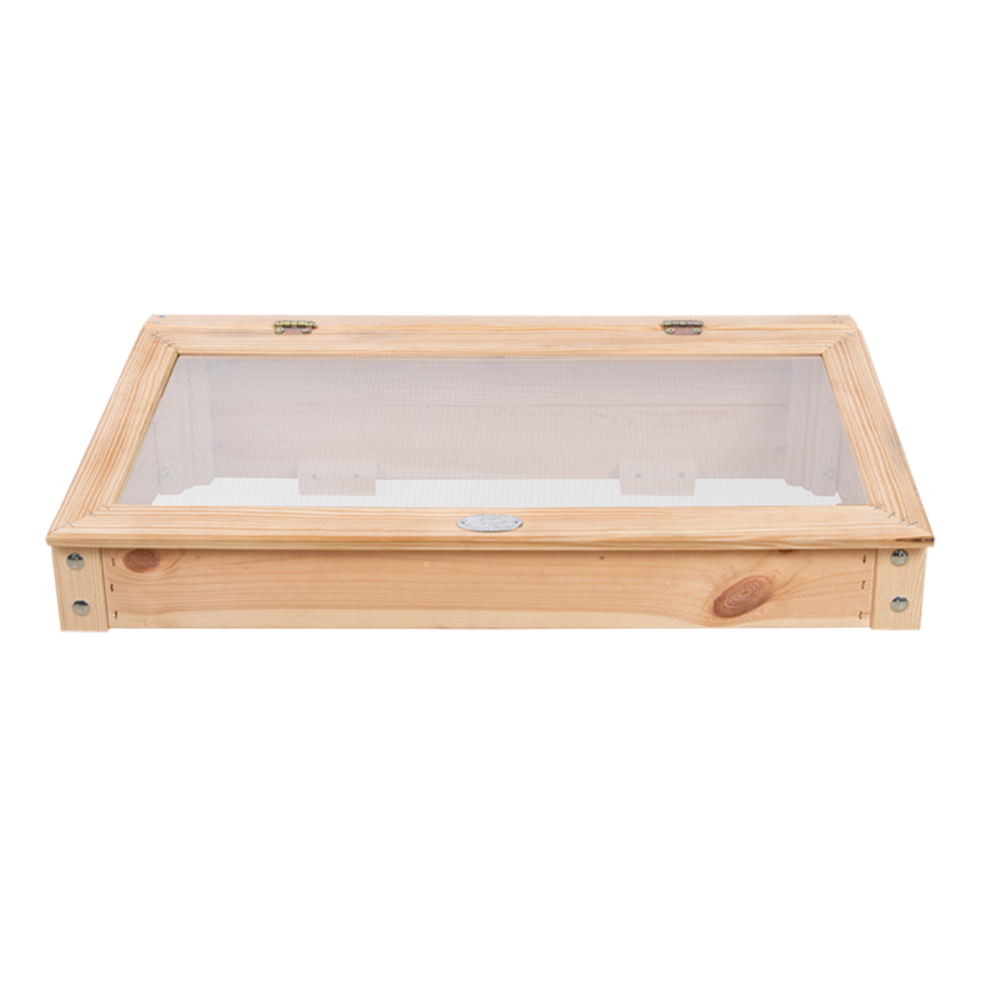 Hochbeet Holz schmal - Frühbeetaufsatz