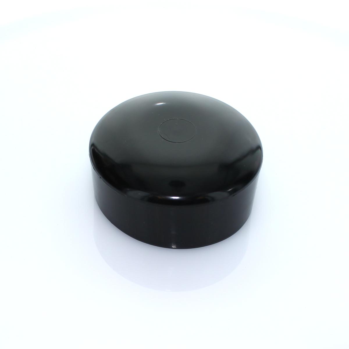 Abdeckkappe schwarz Ø 90 mm Kunststoff