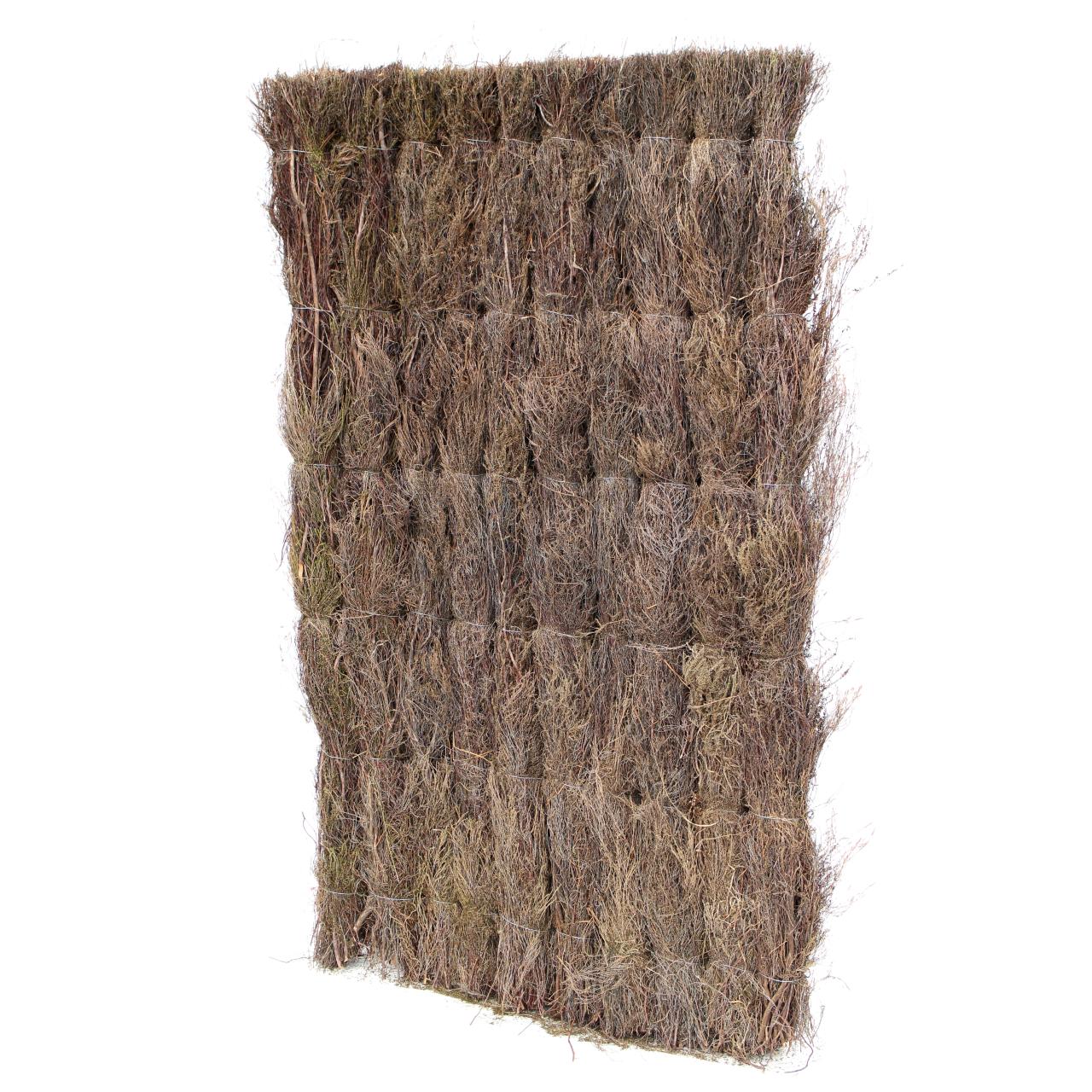 Heidekraut Sichtschutz Zaunelement 1000 x 2000 mm