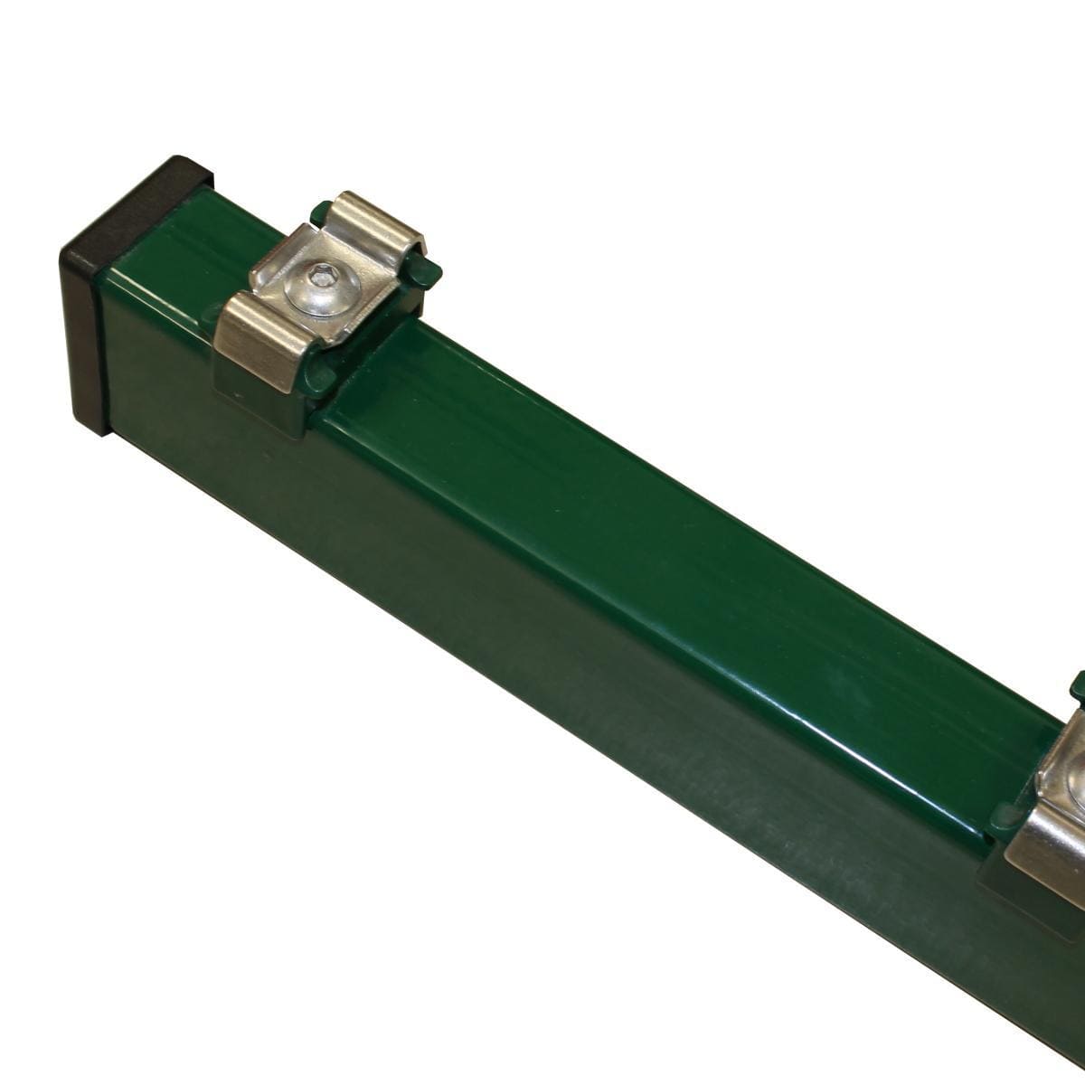 Höhe 1630 mm grün, Zaunpfosten Typ MS Winkelplatte I
