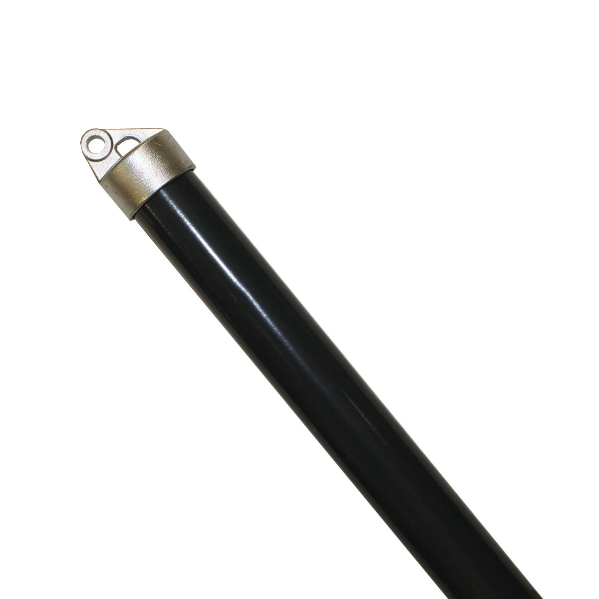 Zaunhöhe 2000 mm, Strebe anthrazit Ø 48x2500 mm