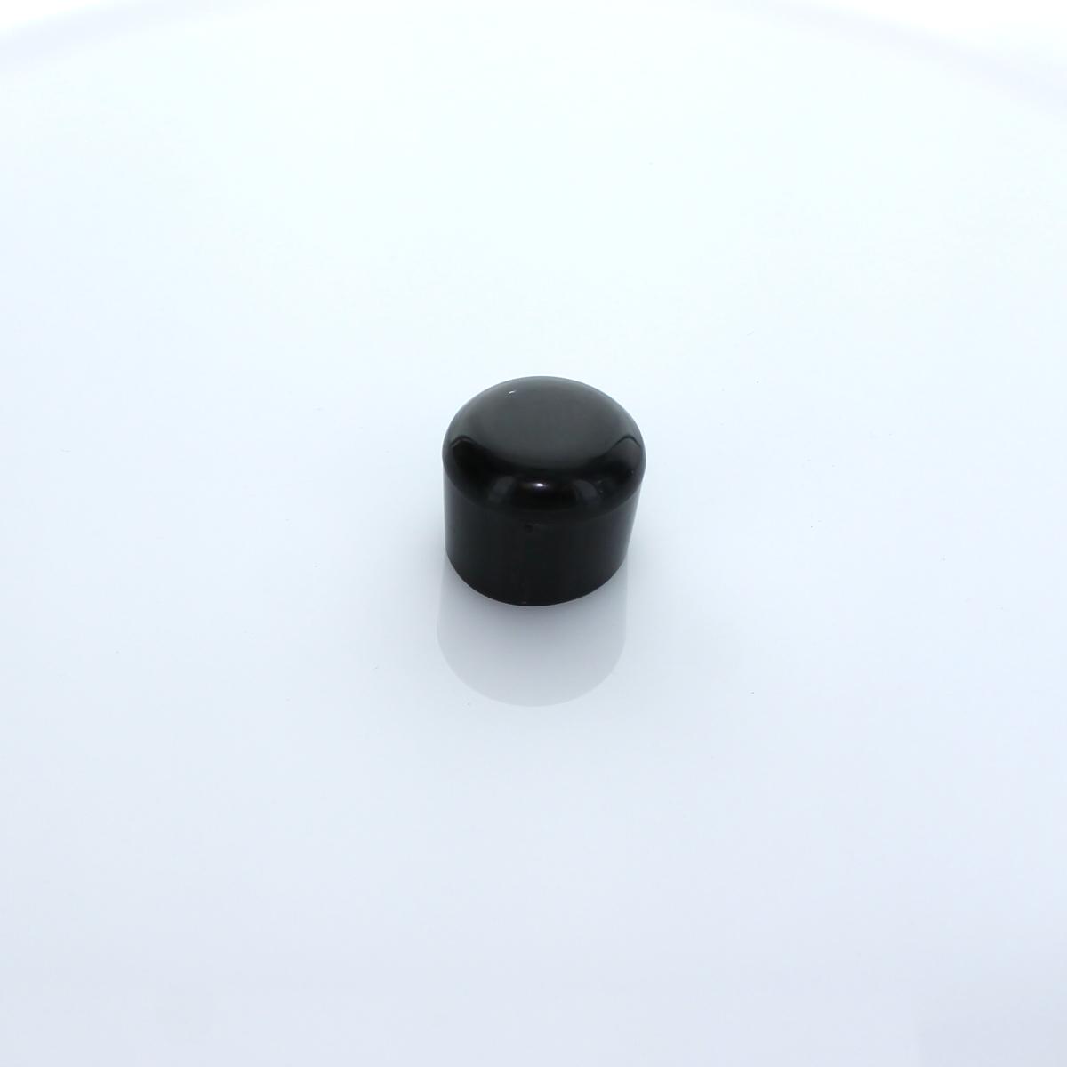 Abdeckkappe schwarz Ø 32 mm Kunststoff