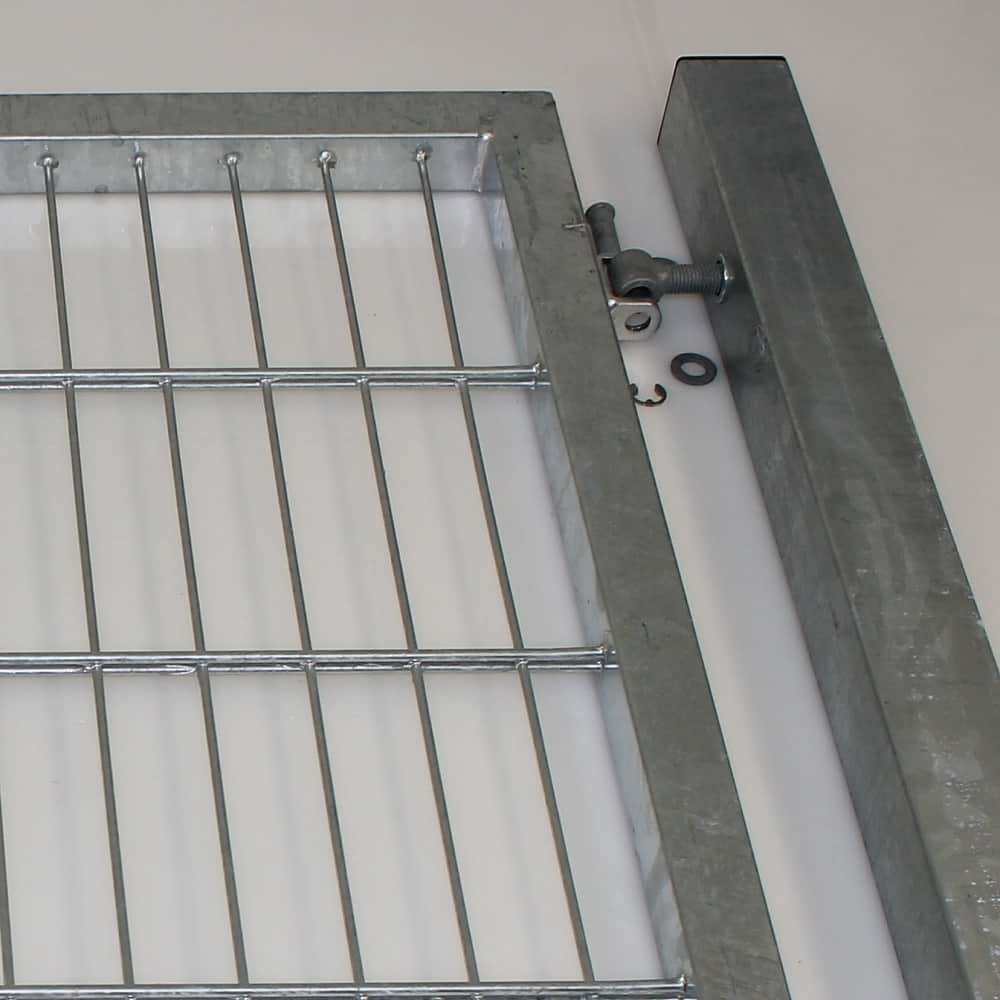 Drehflügeltor 1,00 x 1,00 m EGIDIA Metall verzinkt