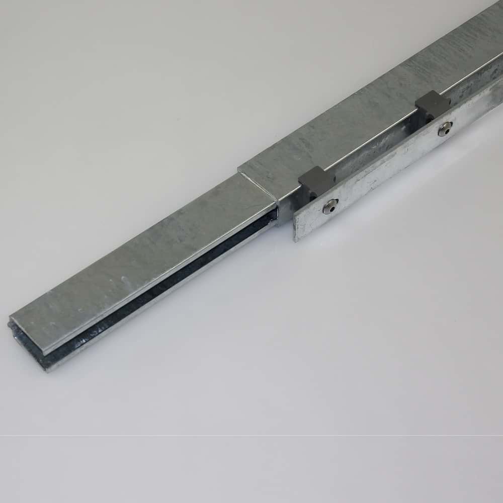 Zaunerhöhung 800 mm Pfostenverlängerung HS verzinkt