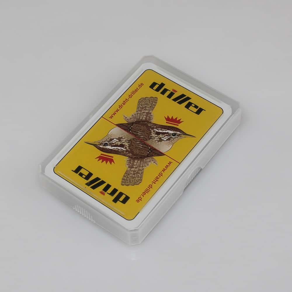 Draht-Driller Kartenspiel Skat