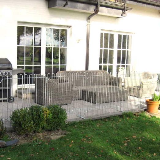 Steckzaun rabbit verzinkt 990 mm Gitter