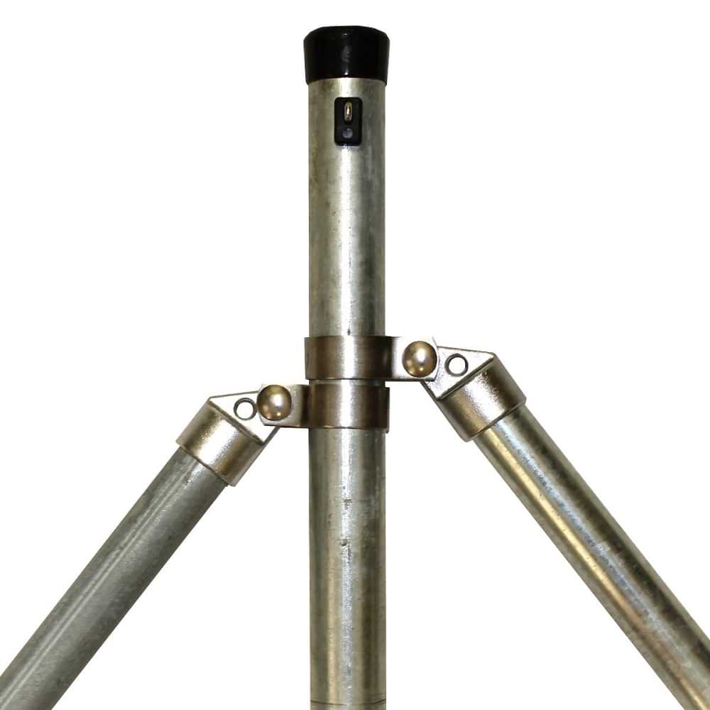 Zaunhöhe 1000 mm, Pfosten verzinkt Ø 42x1500 mm Ecke