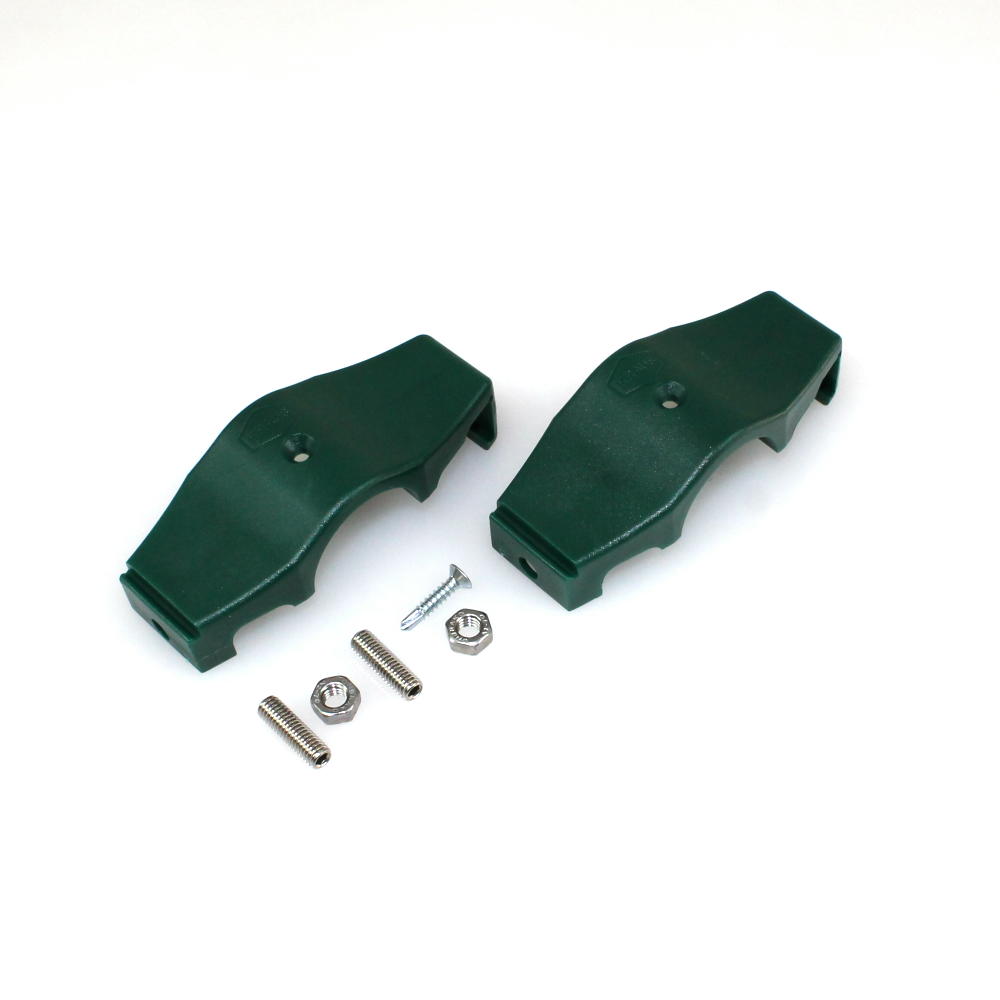 Schelle Ø 034 mm DINO Doppelschelle grün -NEU-