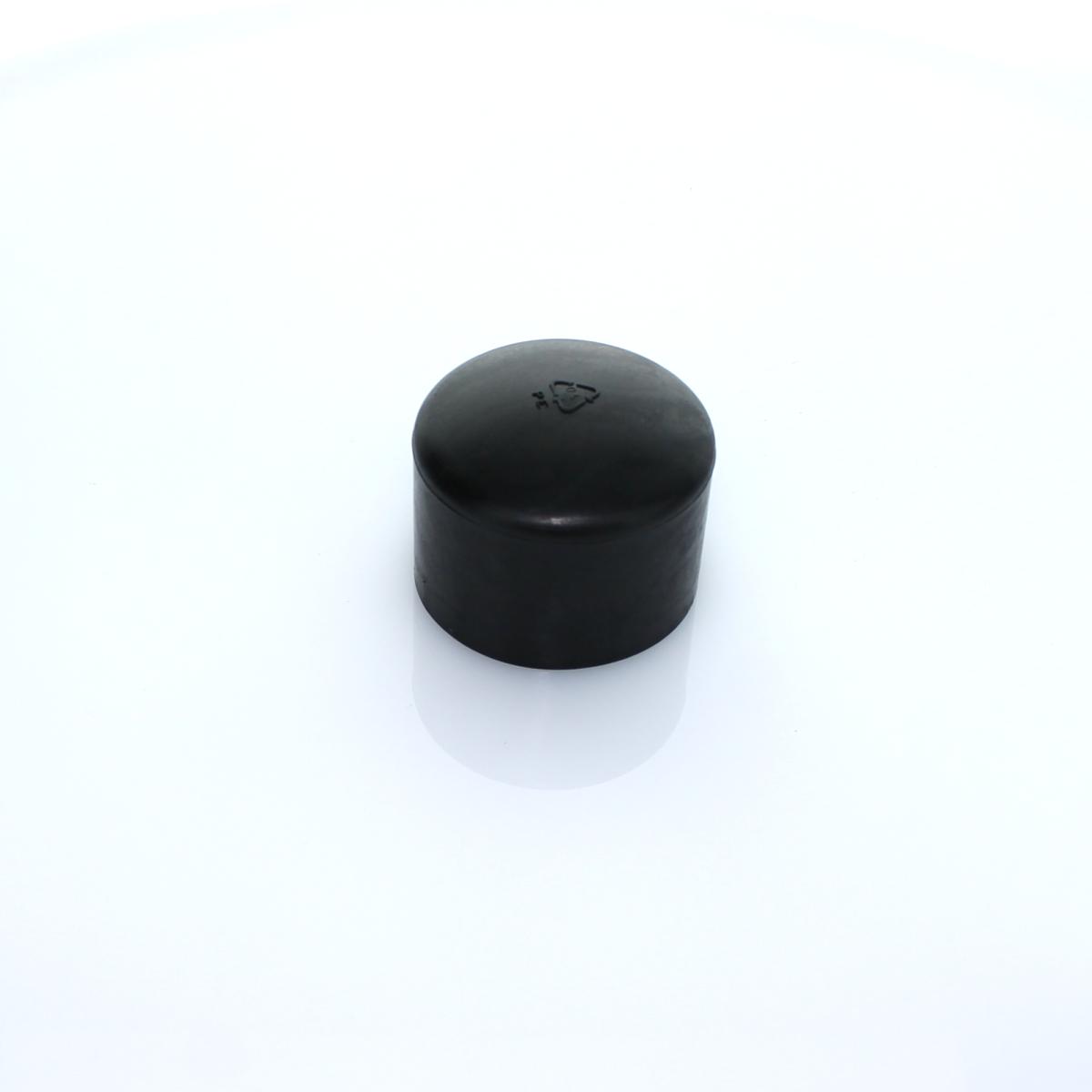 Abdeckkappe schwarz Ø 48 mm Kunststoff