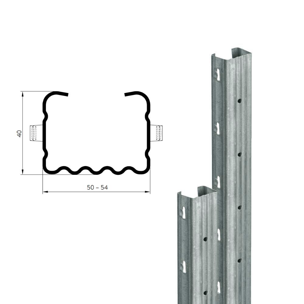 Weinbergpfosten 2,50 m - Leova® S-Plus 50/40 mm