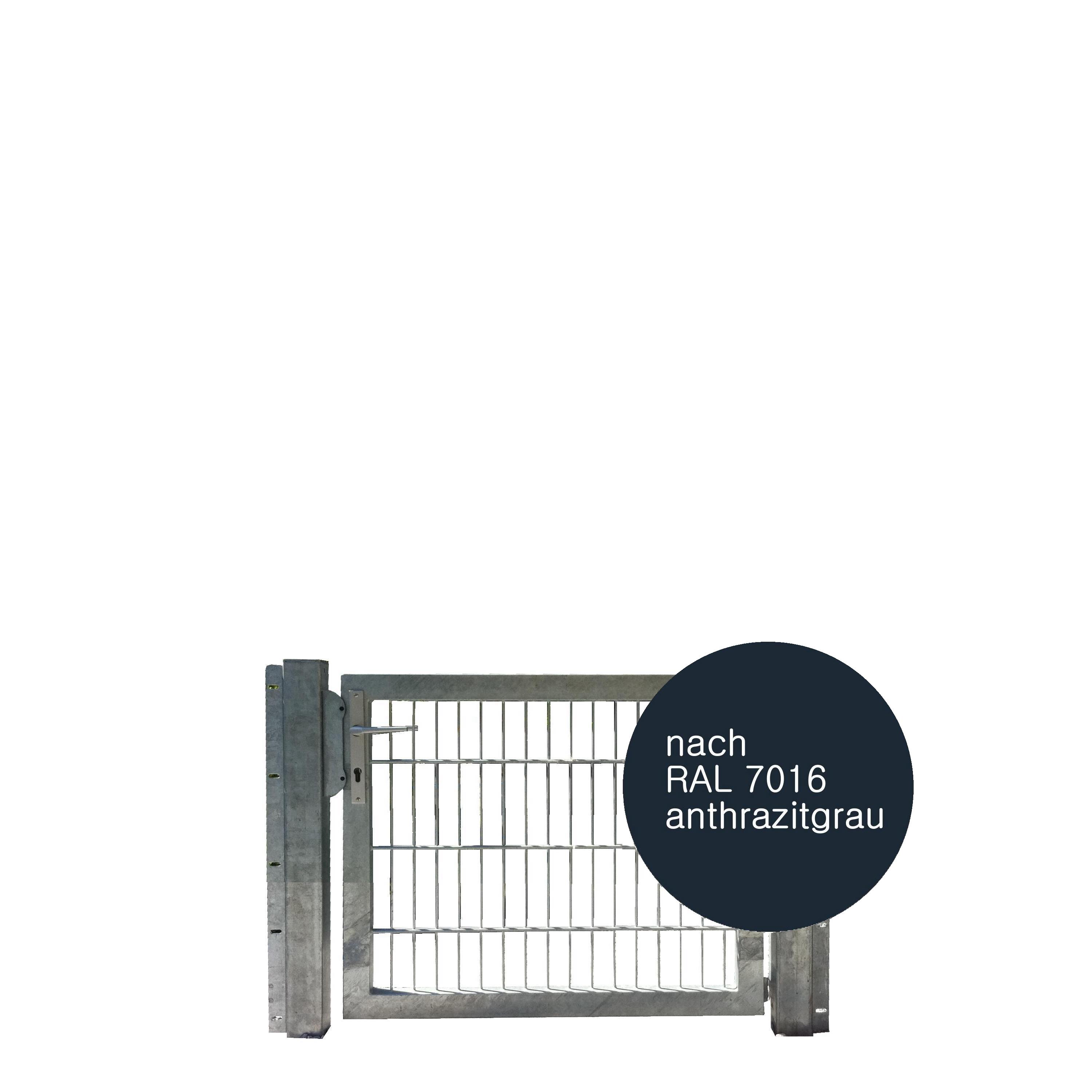 Tor 1-flgl. 1000x0800 mm anthrazit, IGT Vario