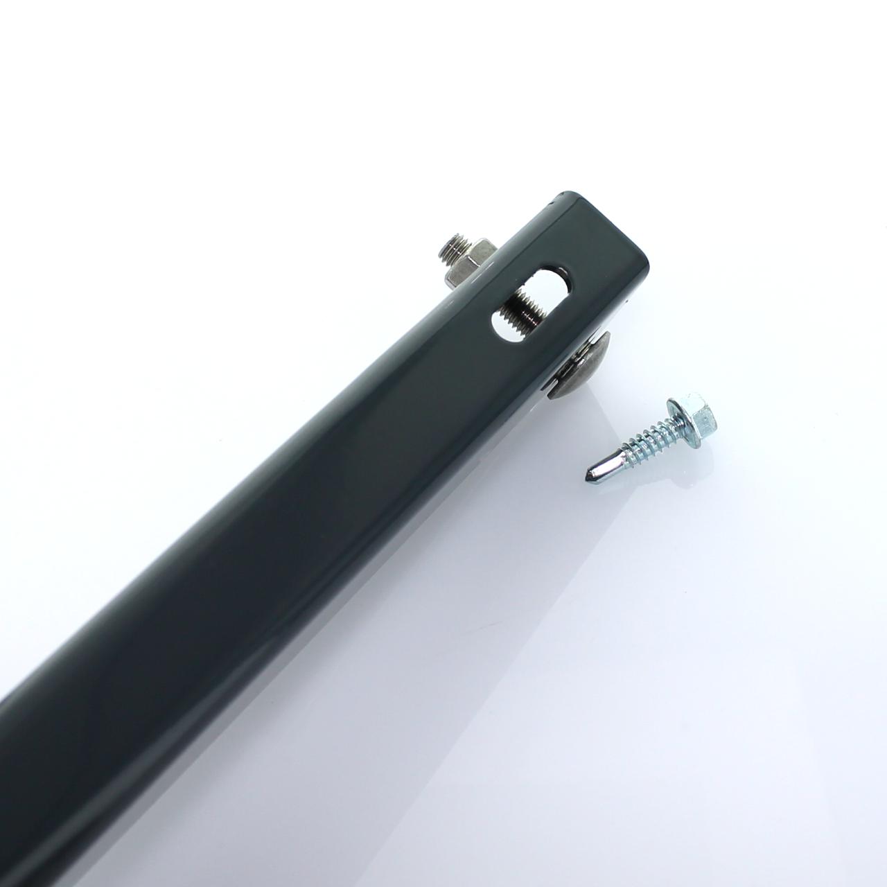 Wandbefestigung U-Schiene 1030 mm antharzit