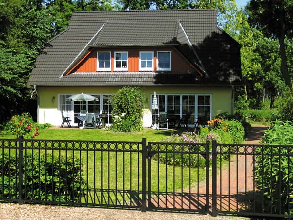 Zaun BREISGAU Torflügel 1flgl 1000x1000 mm schwarz
