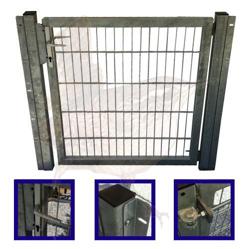 Gartentor 1-flgl. 1000x0800 mm verzinkt, LGT Vario