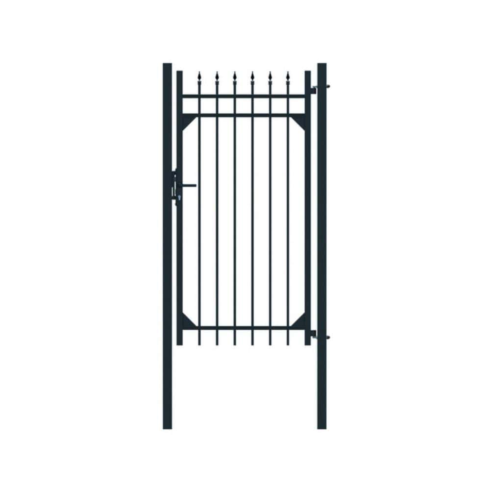 Zaun SCHWARZWALD Torflügel 1flgl 1000x1800 mm schwarz