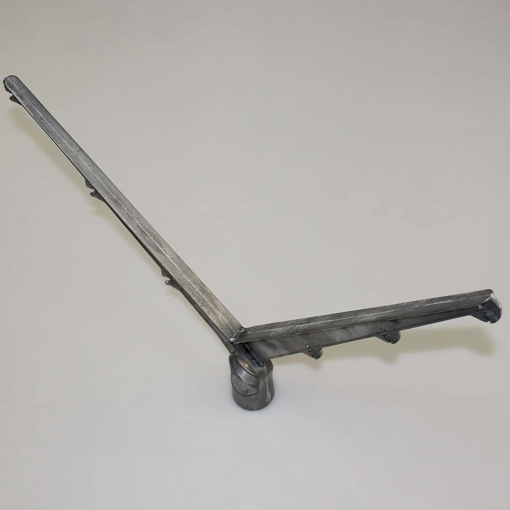Stacheldrahtabweiser für Ø 048 mm Typ Y-Halter Aluminium